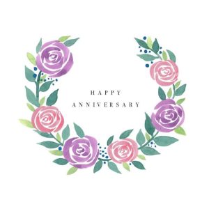anniversary card locaba