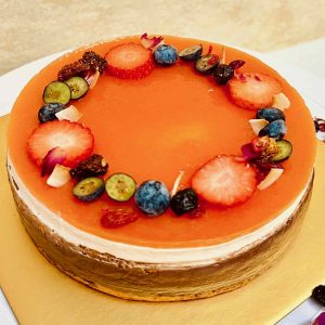 vegan blood orange chocolate cake11