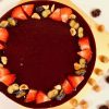 vegan hazelnut chocolate blackberry cake7