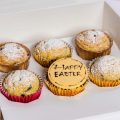 easter vegan blueberry crumble muffins 2
