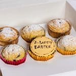 easter vegan blueberry crumble muffins 2