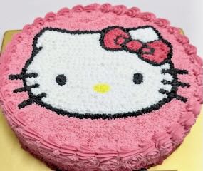 hello kitty custom cake