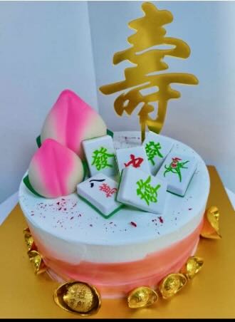 longevity custome cake